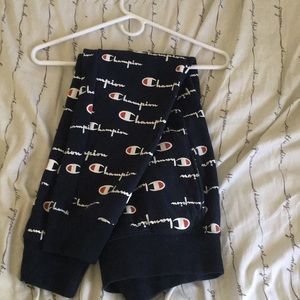 Champion pattern jogger sweatpants